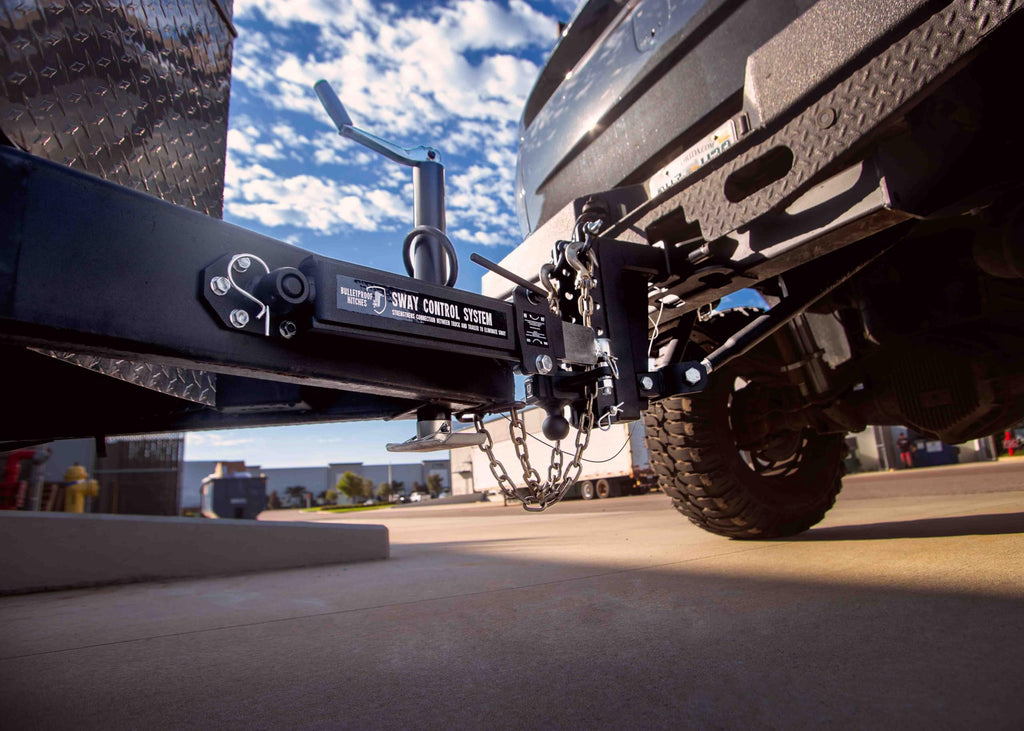 Trailer Anti Sway Control System Rated up to 10,000 lbs Solid Steel Black Powder Coat L954