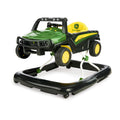 Green Baby Activity Center & Push Walker with Steering Wheel Toy W640