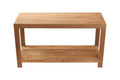 Teak Shower Stool and Spa Bench with Shelf J2826
