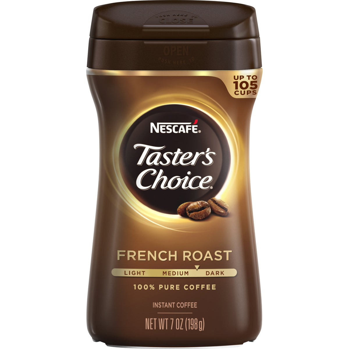 French Roast Instant Coffee 7 Ounce Canister U865261