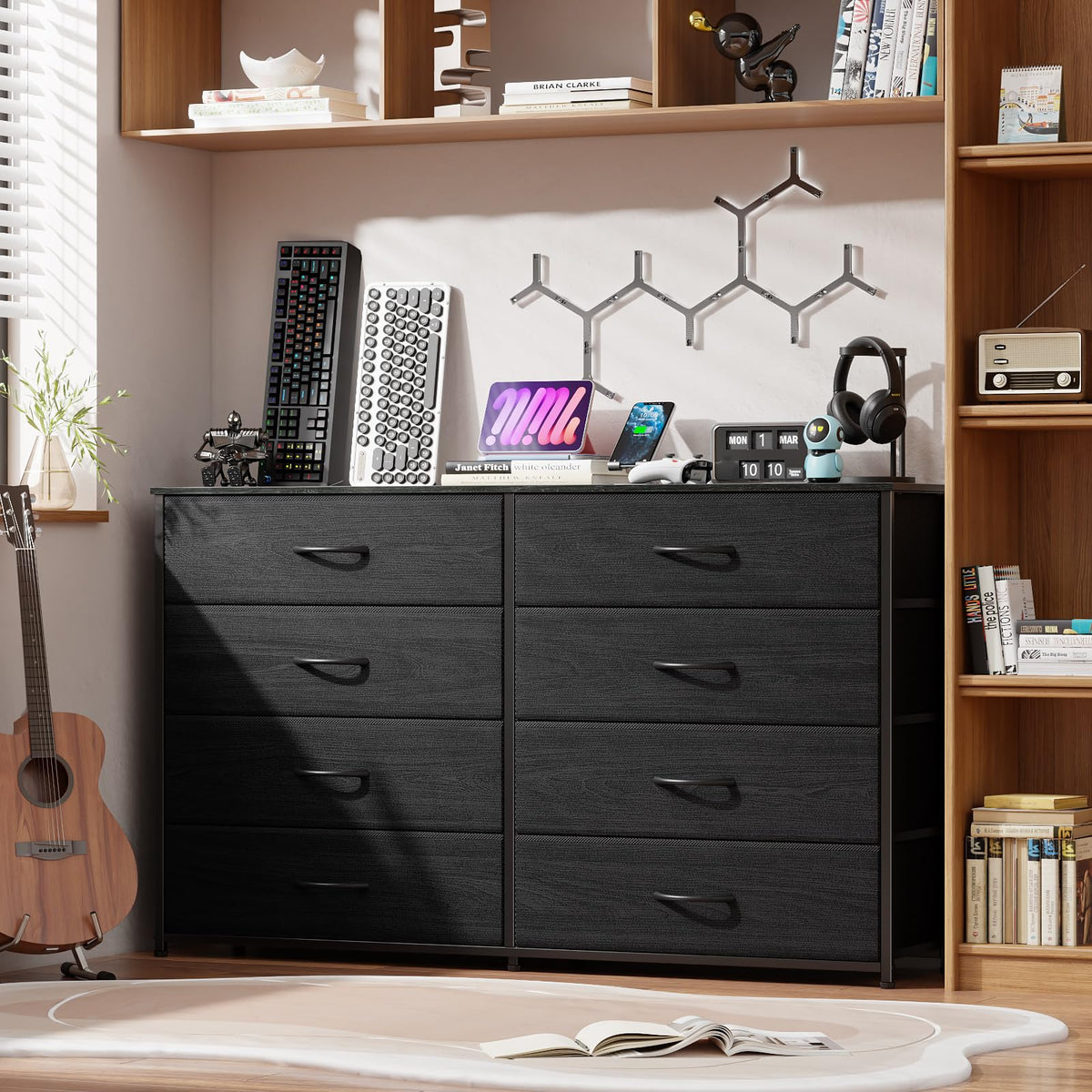 Wide 8 Drawer Dresser D31872