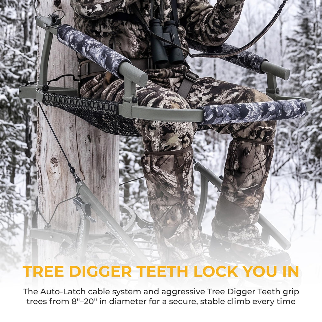 Tree Stand with Memory Foam Seat D32289