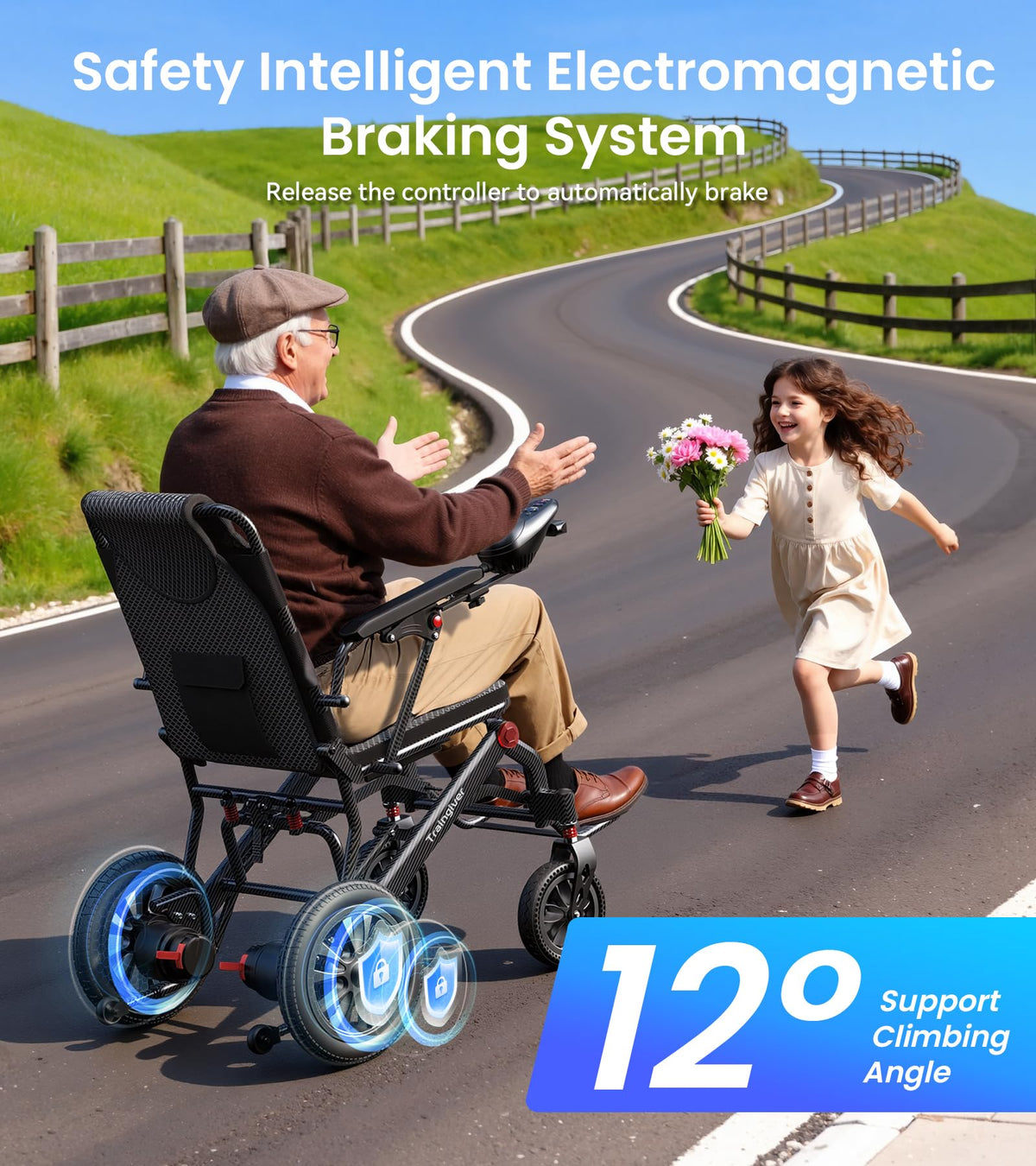 Lightweight Electric Wheelchair Y940286