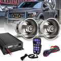 400W Multi-Tone Car Alarm Horn PA Speaker with Handheld Mic Q5154