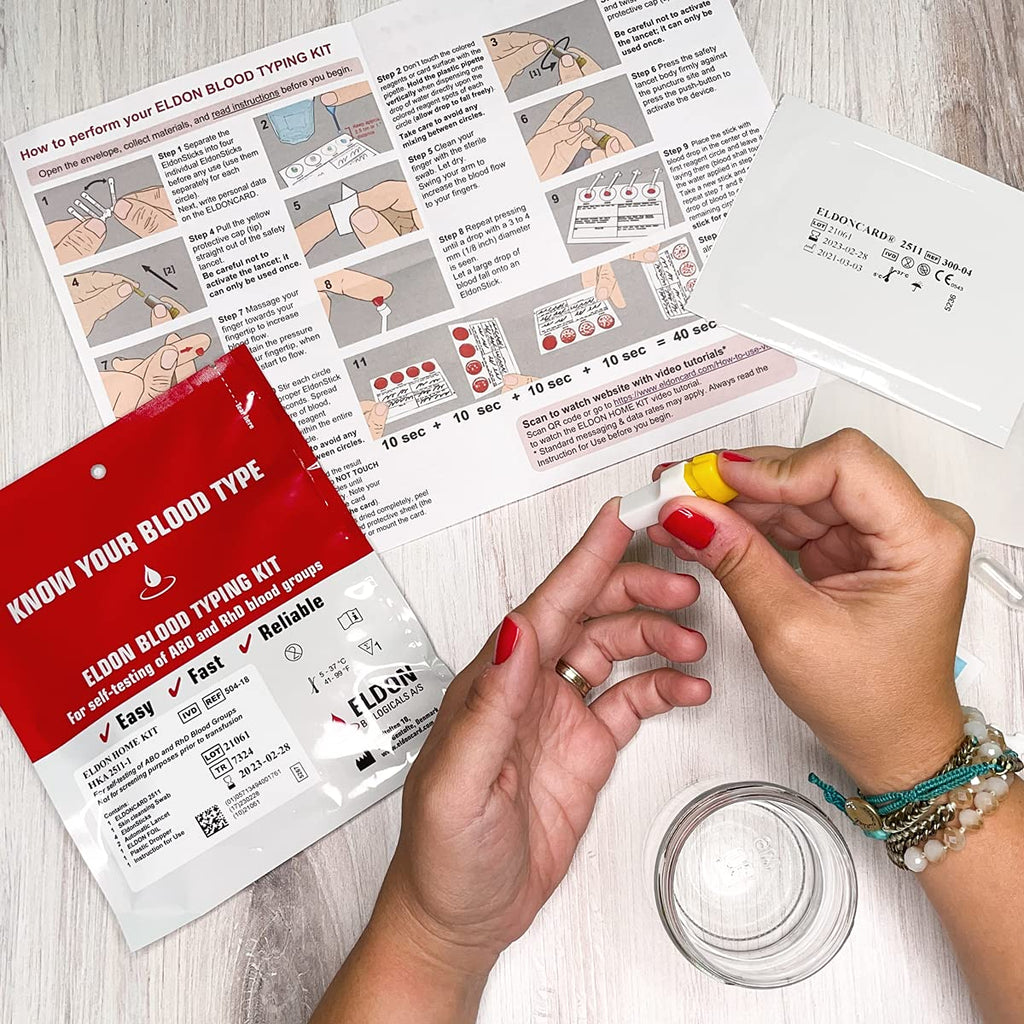 Home Blood Typing Kit L920