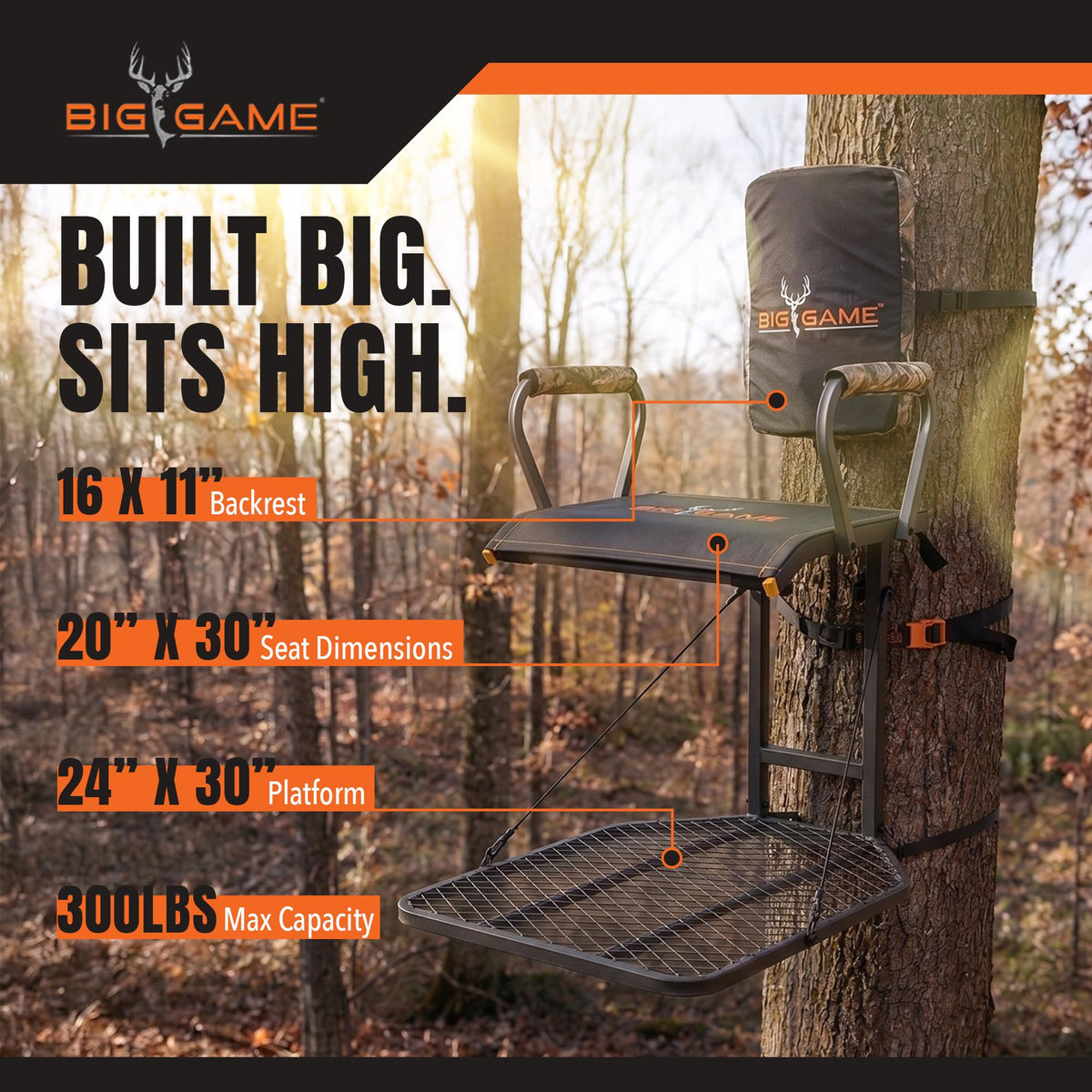Lightweight Steel Treestand A369313