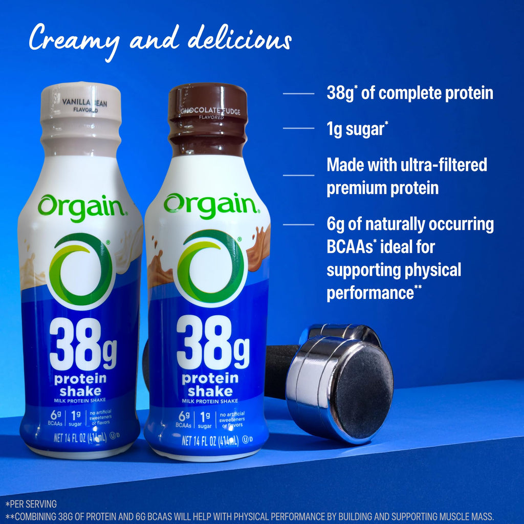 High Protein Grass-Fed Shake, Vanilla, 14 oz, 12pk N190304