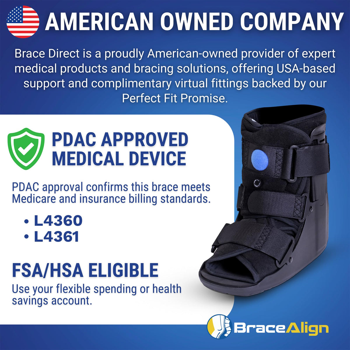 Short Air CAM Walker Boot G689457