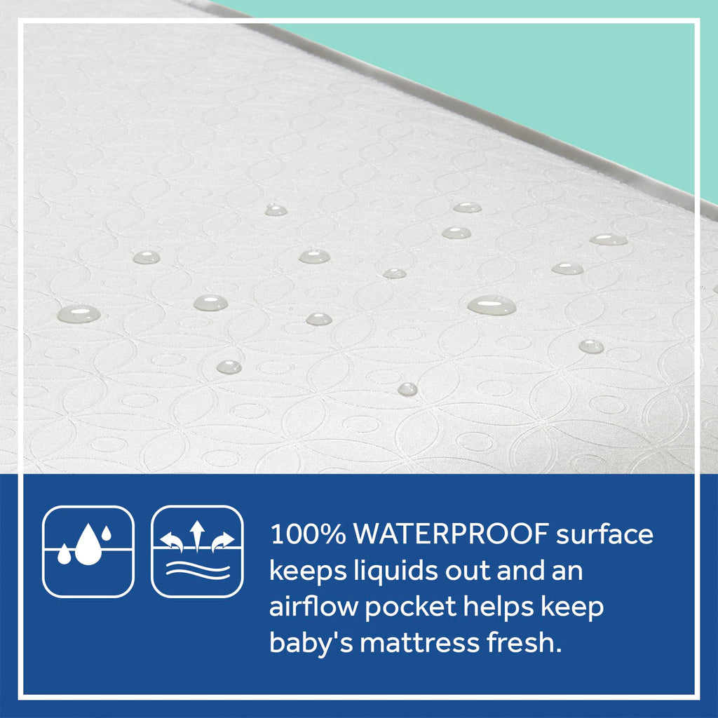 Breathable 2 Stage Hybrid Memory Foam Crib Mattress S99829