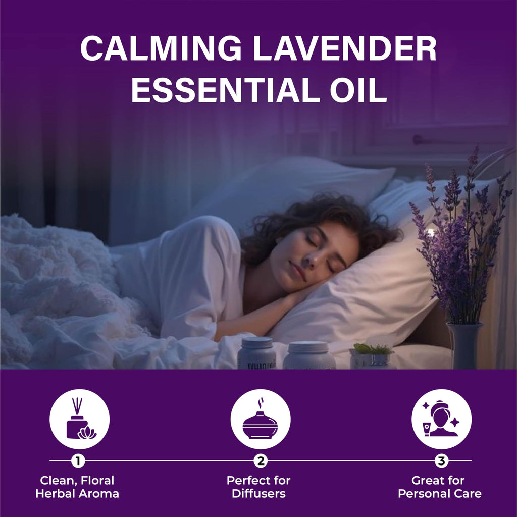 Lavender Organic Essential Oil 4 Fl Oz B152294