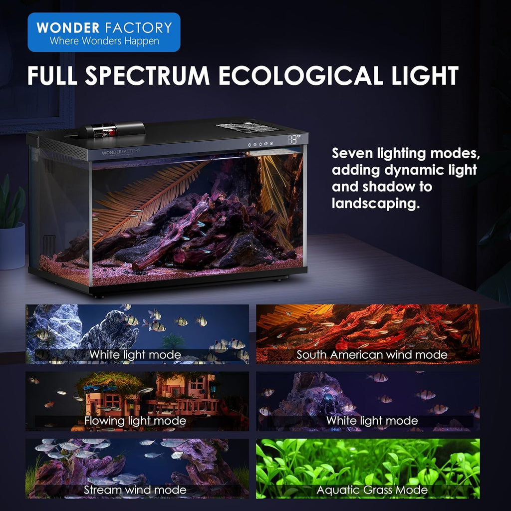 5 Gallon Smart Glass Aquarium Starter Kit A643113