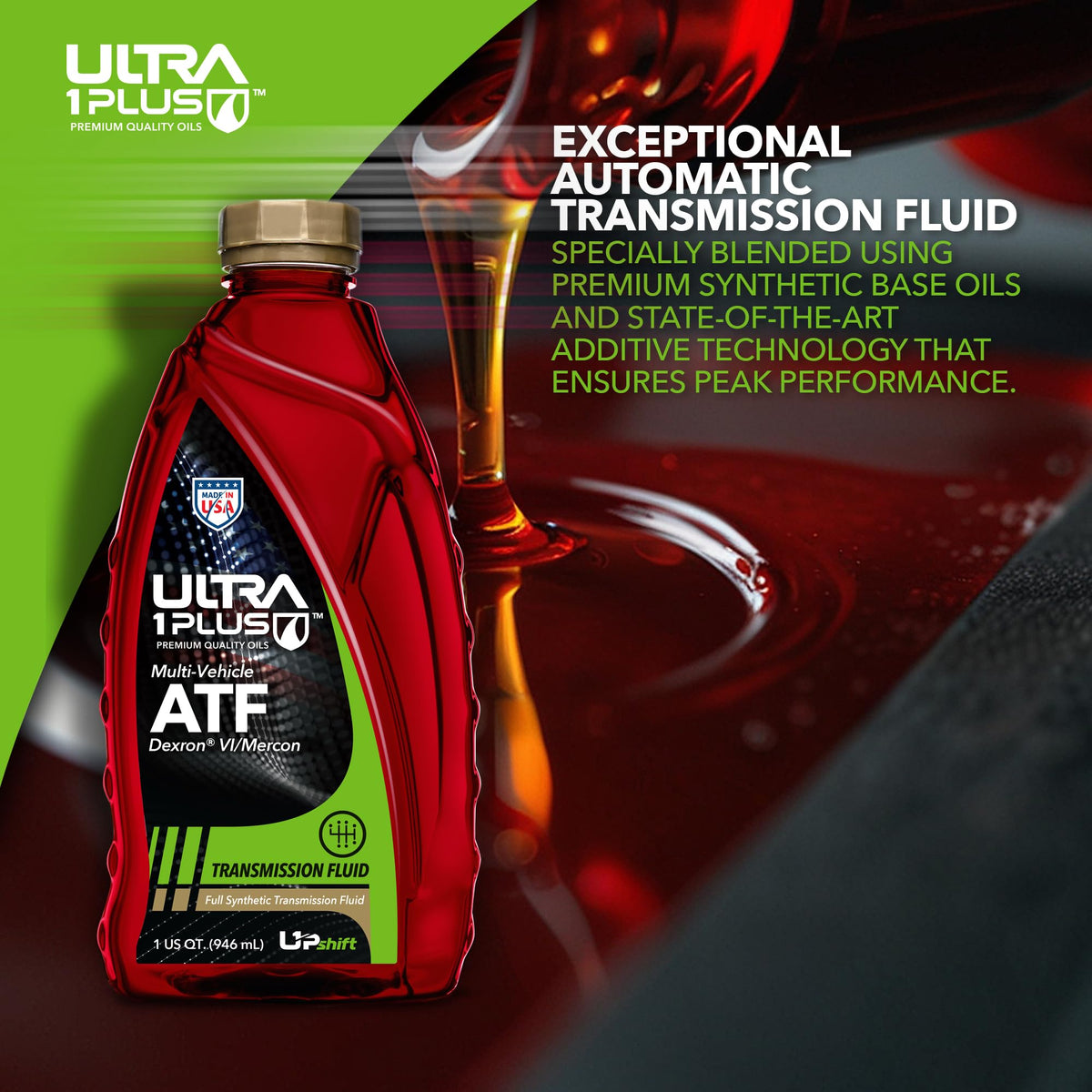 Full Synthetic Multi-Vehicle Transmission Fluid 1 Gallon D1560