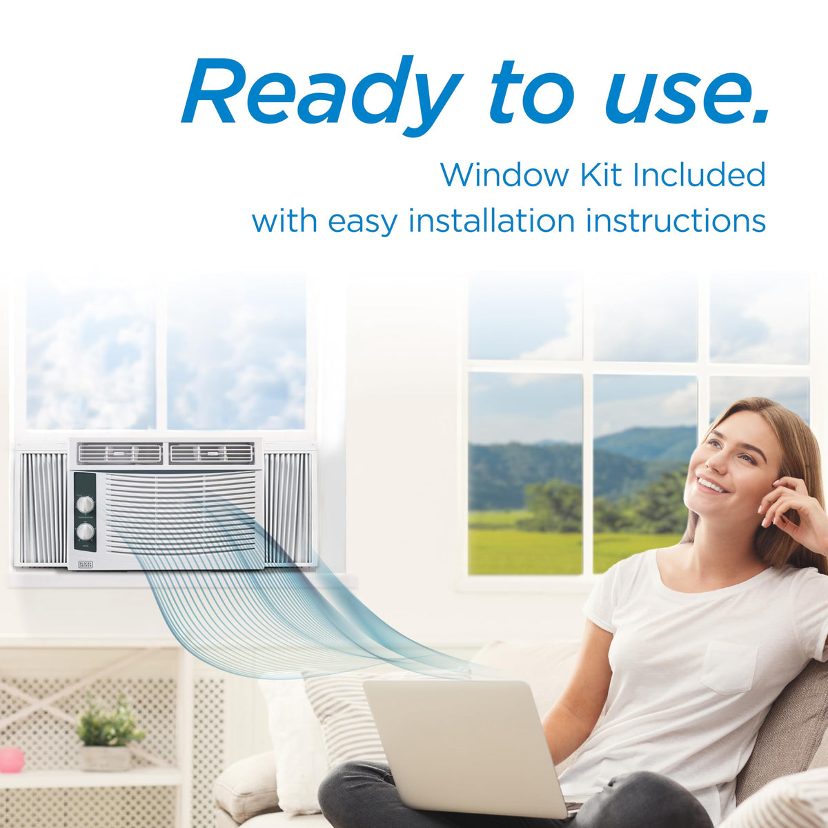 White 5,000 BTU Window Air Conditioner O78928