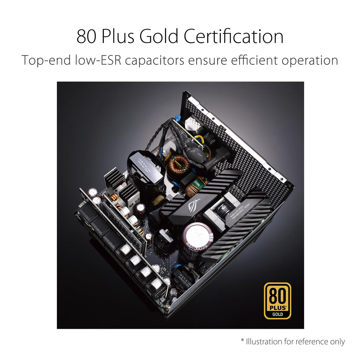 750W Fully Modular 80 Plus Gold ATX Power Supply M982