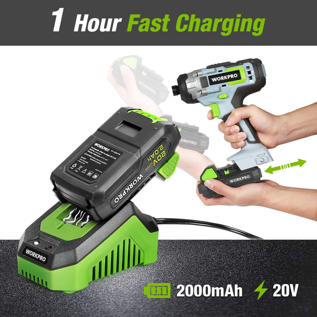 20V 2.0Ah Lithium-ion Battery Pack U626173