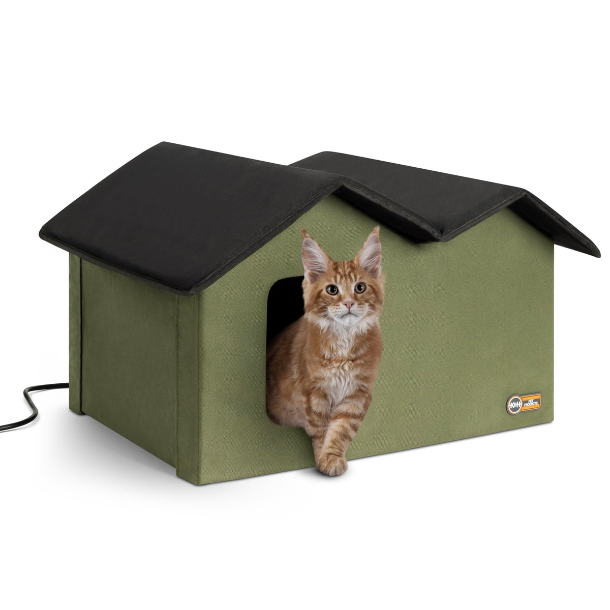 Heated Outdoor Cat House N46786