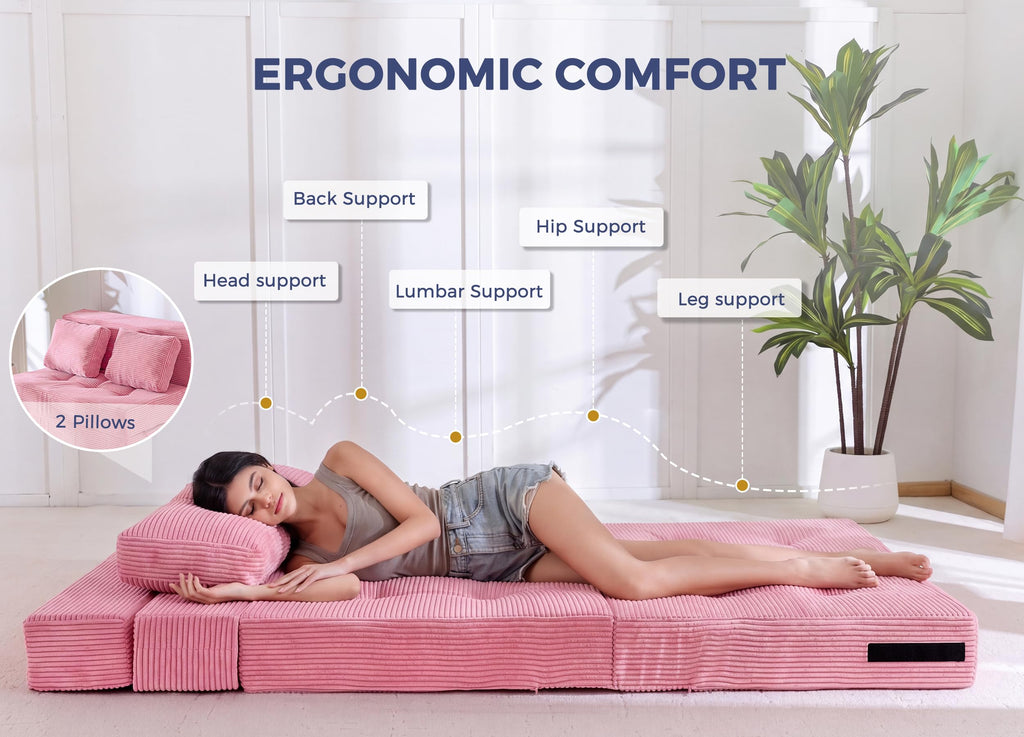 Convertible Sofa Bed with Pillow T15223