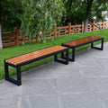 Outdoor Metal Park Bench E490