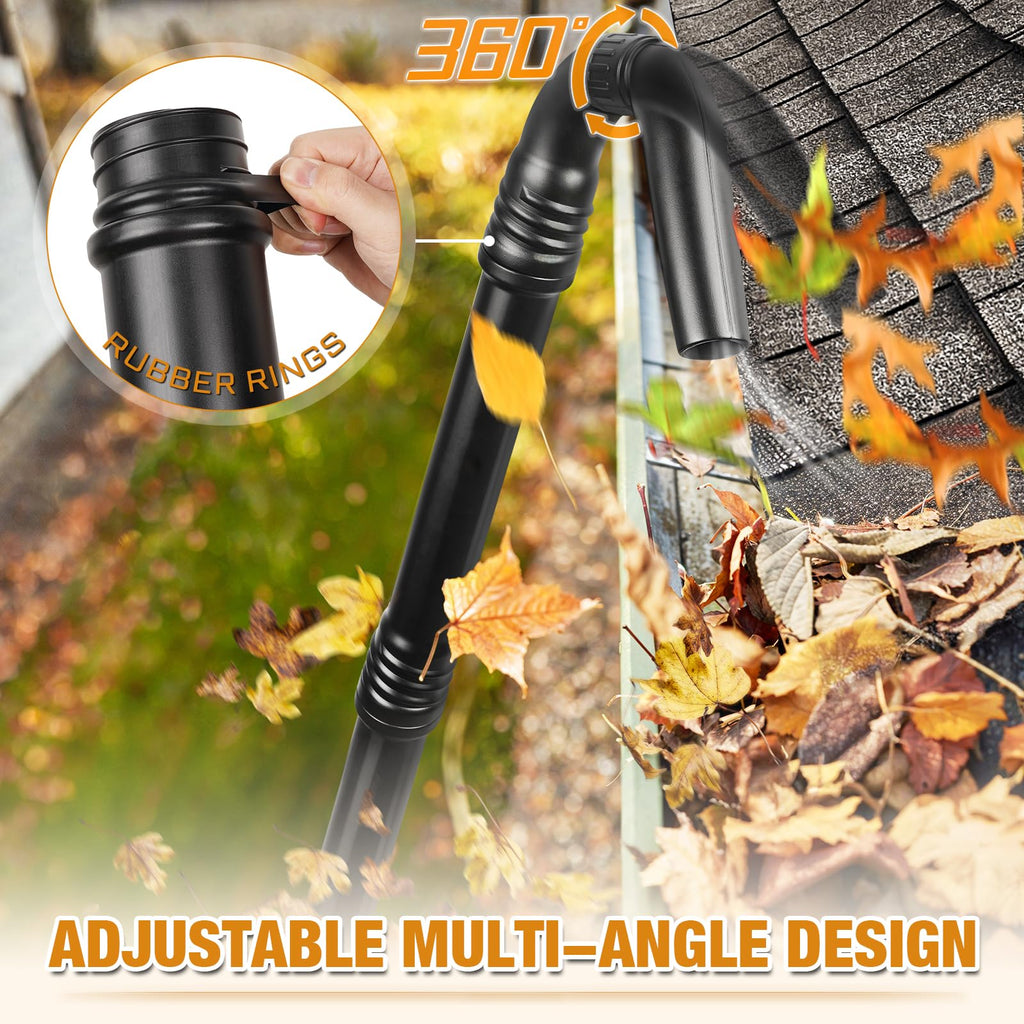 Leaf Blower Attachment with Reflector U60430