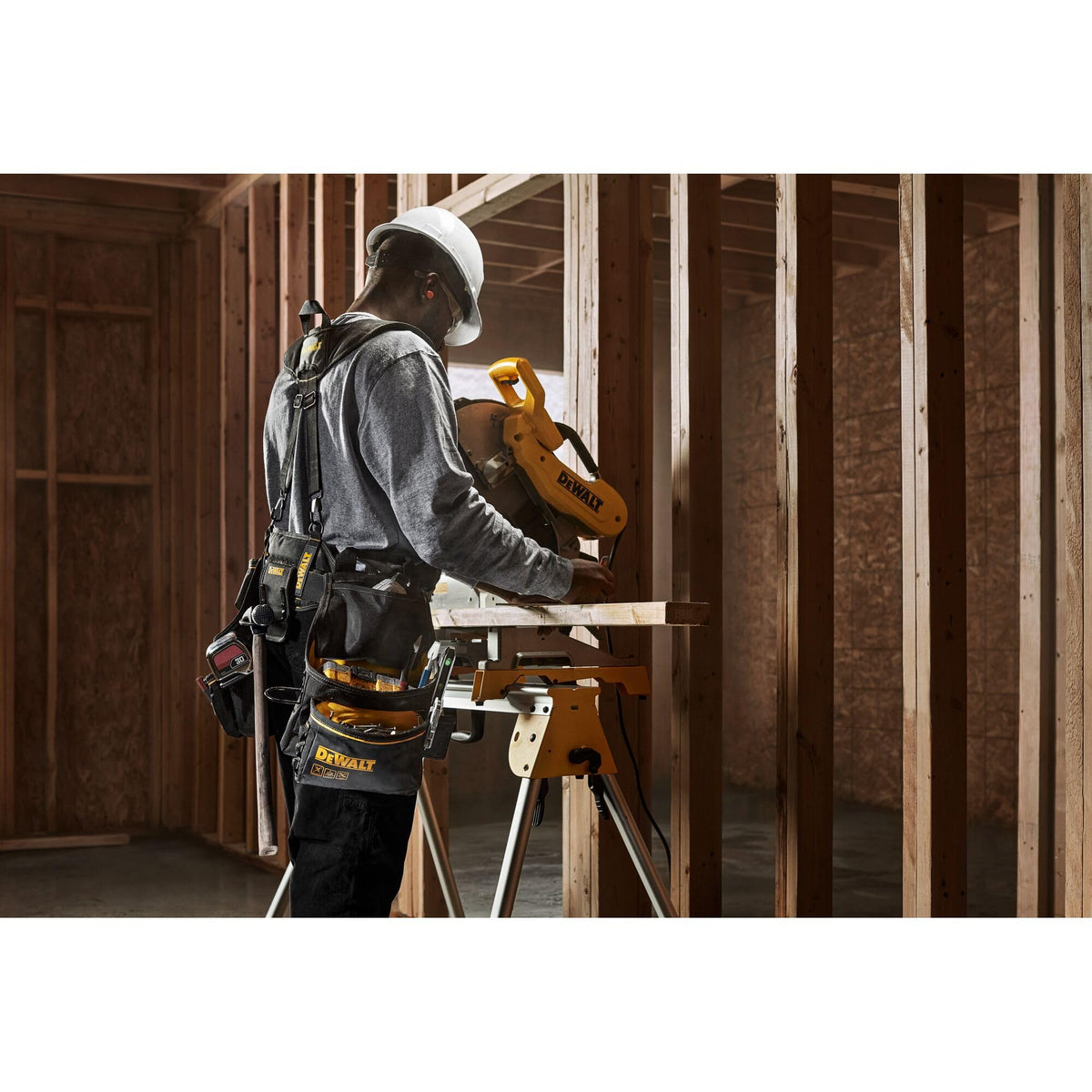 Heavy Duty Tool Belt Organizer with Suspenders and 25 Pockets G7396