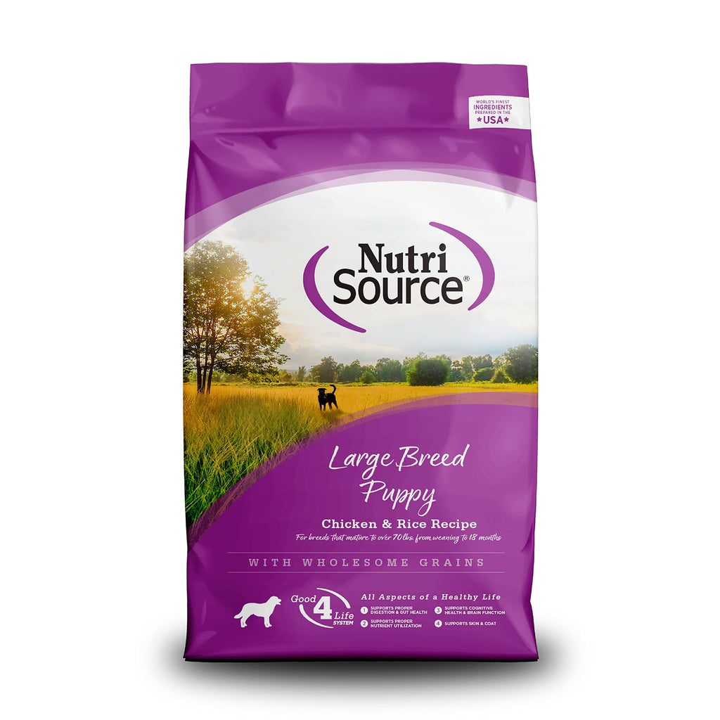 Large Breed Puppy Chicken & Rice Dry Dog Food 26 lb G66860