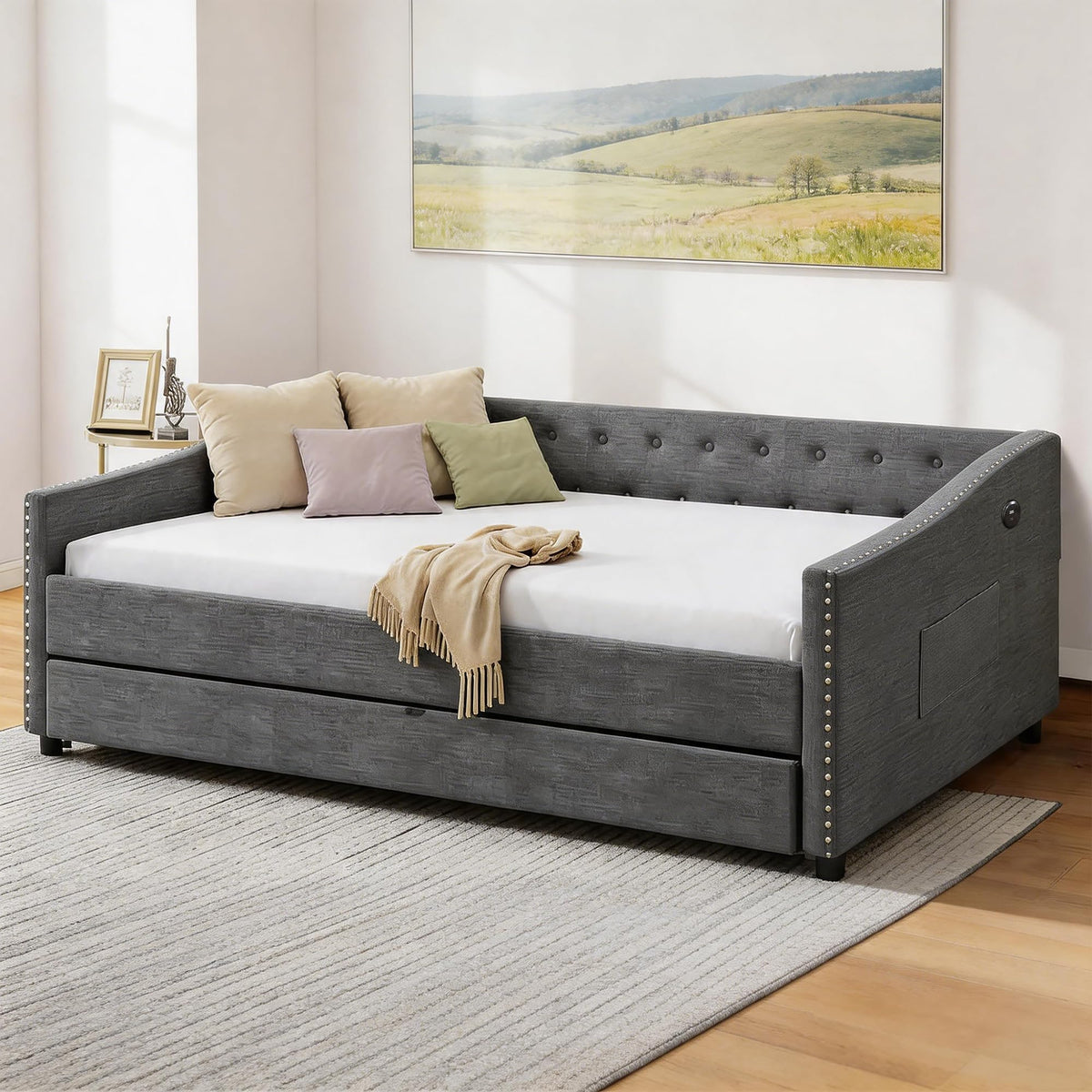 Full Size Daybed with Trundle T187