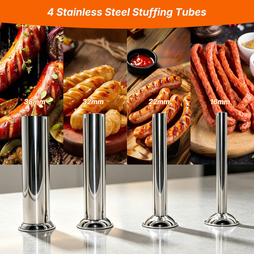 Stainless Steel Vertical Sausage Stuffer 11Lb/5L L710379