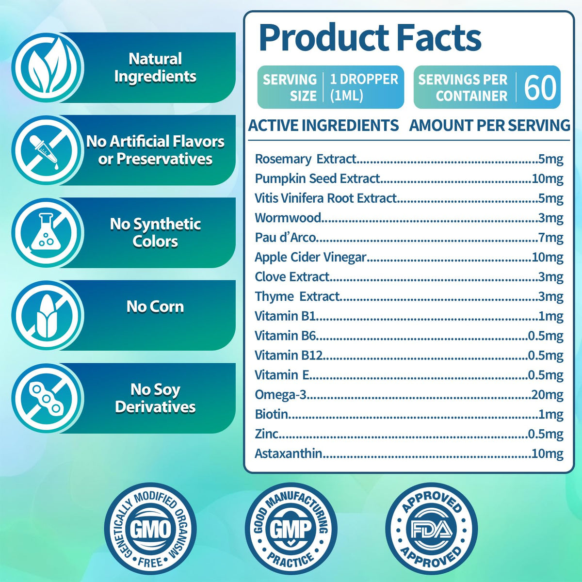 Oral Flea and Tick Prevention Drops 2 fl oz Y6943