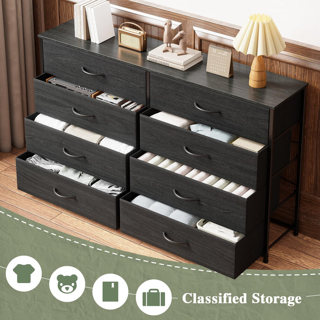Wide 8 Drawer Dresser D31872