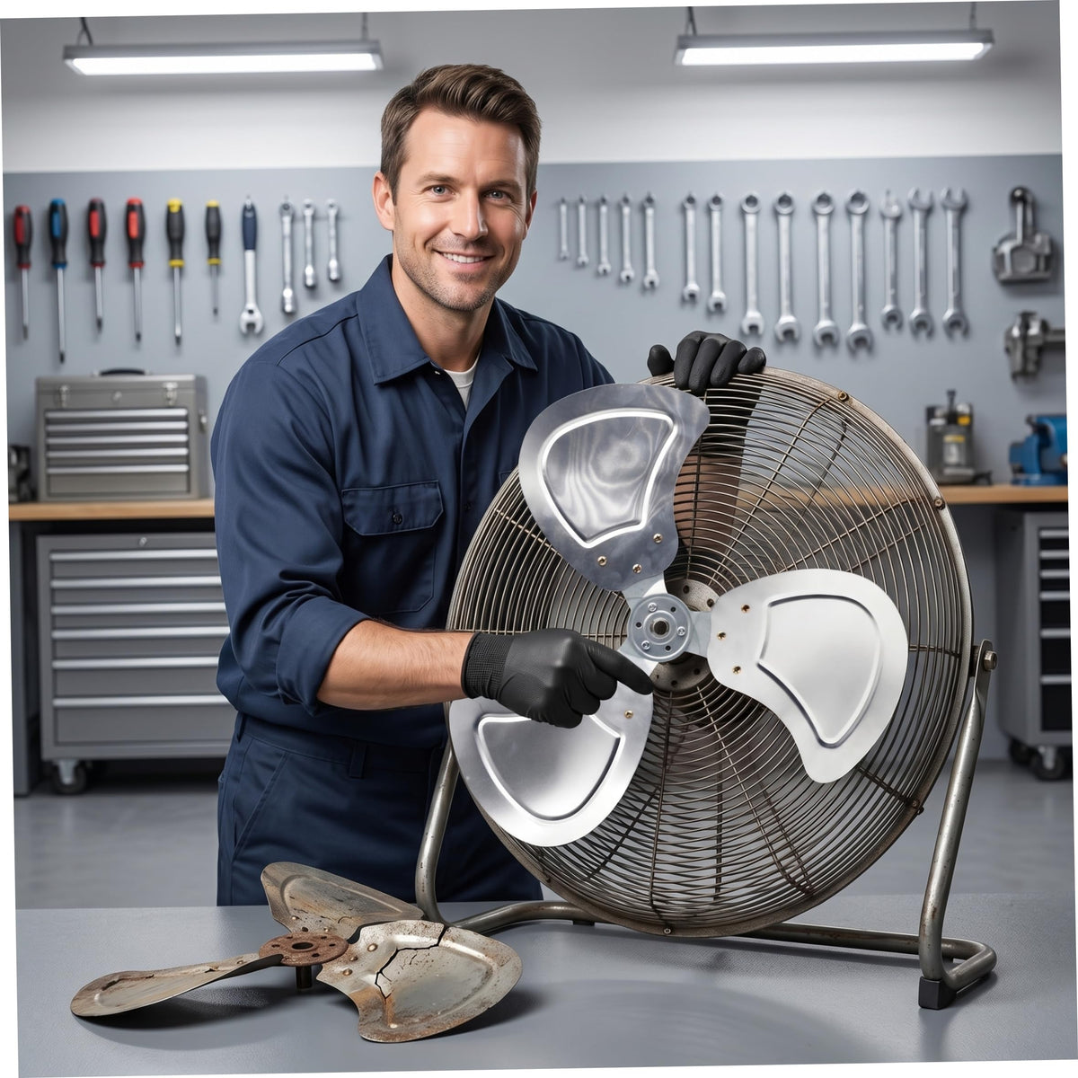 20 Inch Aluminum Alloy Replacement Fan Blade N151358
