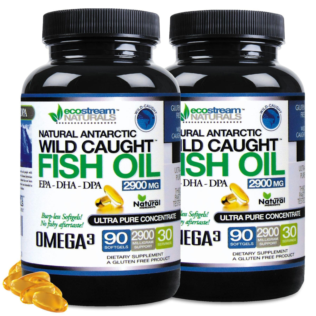 Wild Caught Omega 3 Fish Oil 2,900 MG A75673