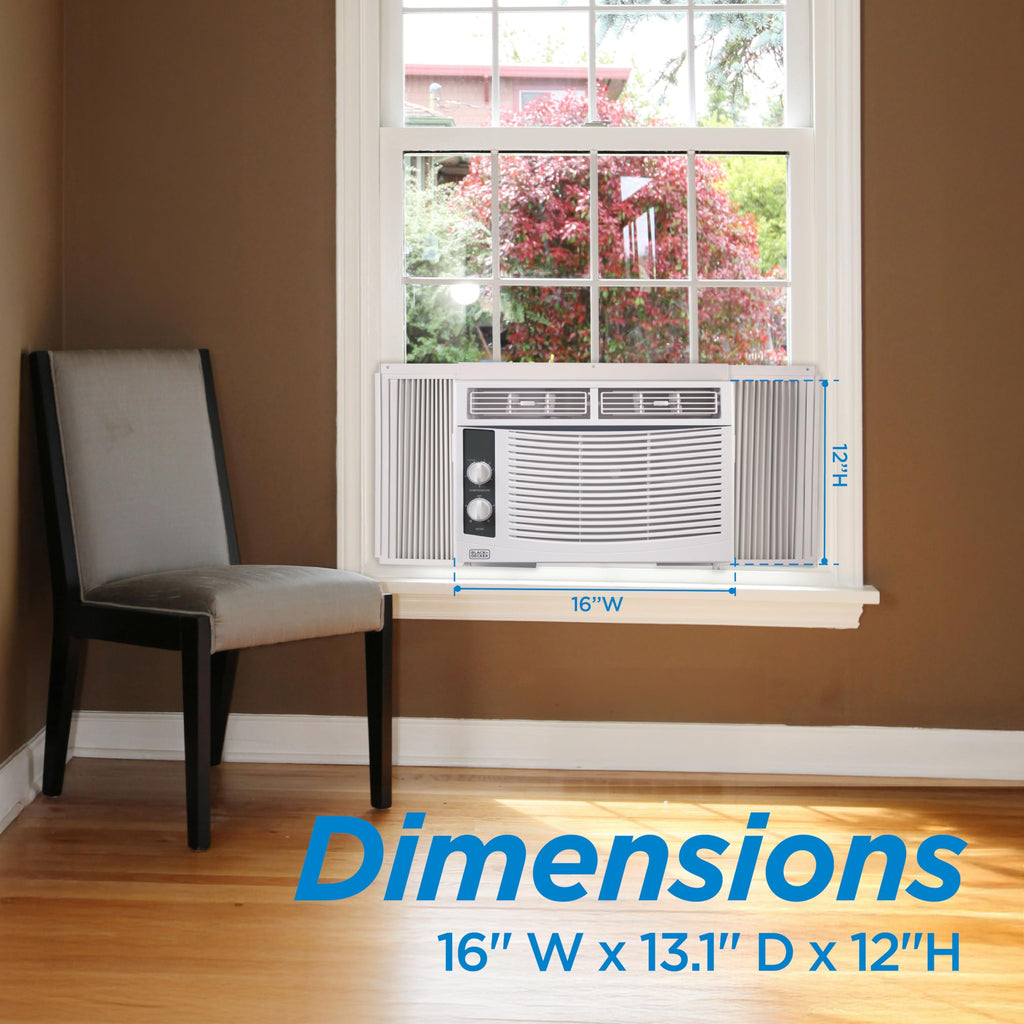 White 5,000 BTU Window Air Conditioner O78928