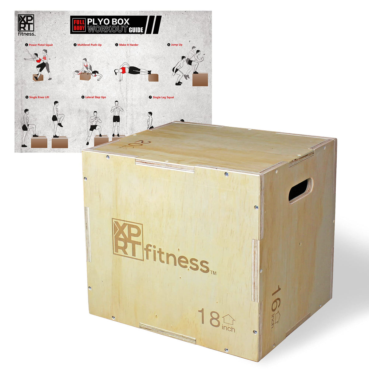Wooden Plyo Box Y7206