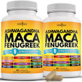 Ashwagandha Maca Root Fenugreek Tongkat Ali Ginseng 120 Count Supplement G67871