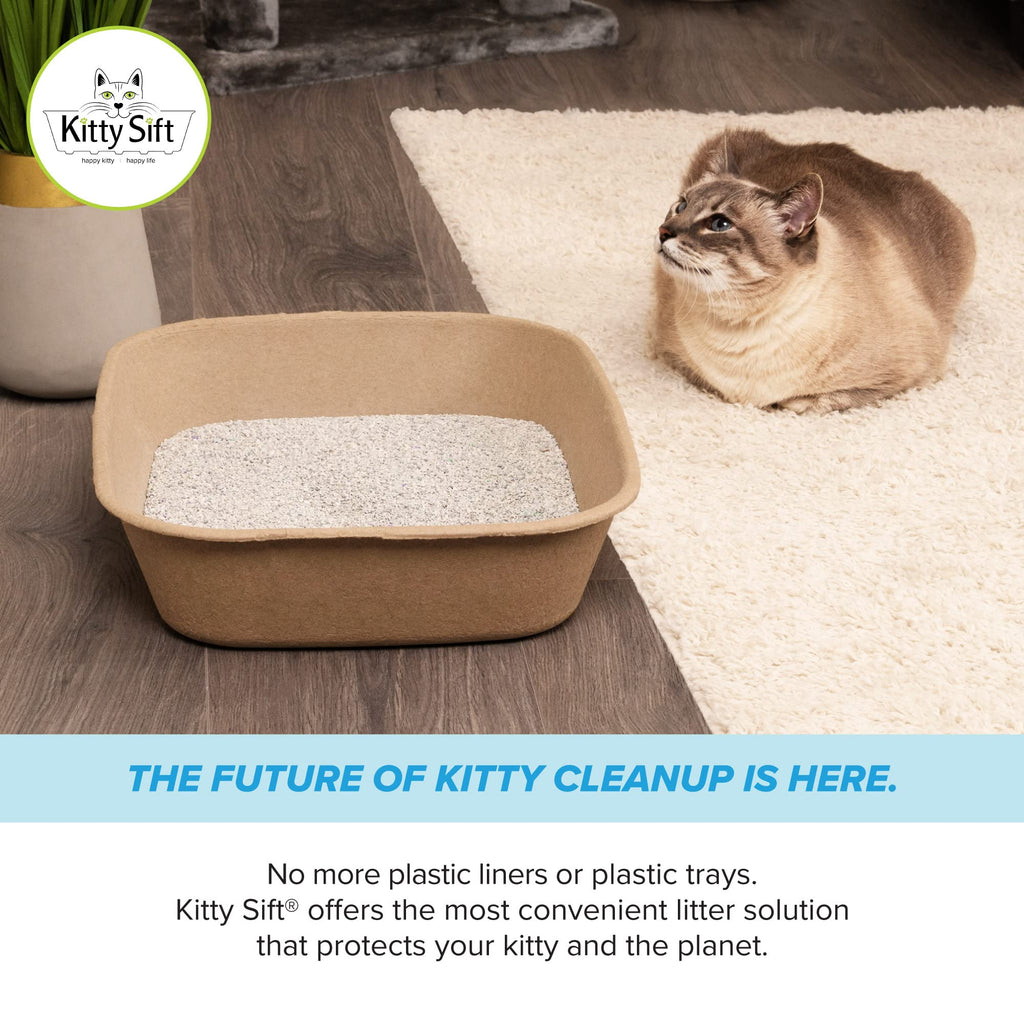Large 6 Count Disposable Cat Litter Box I7096