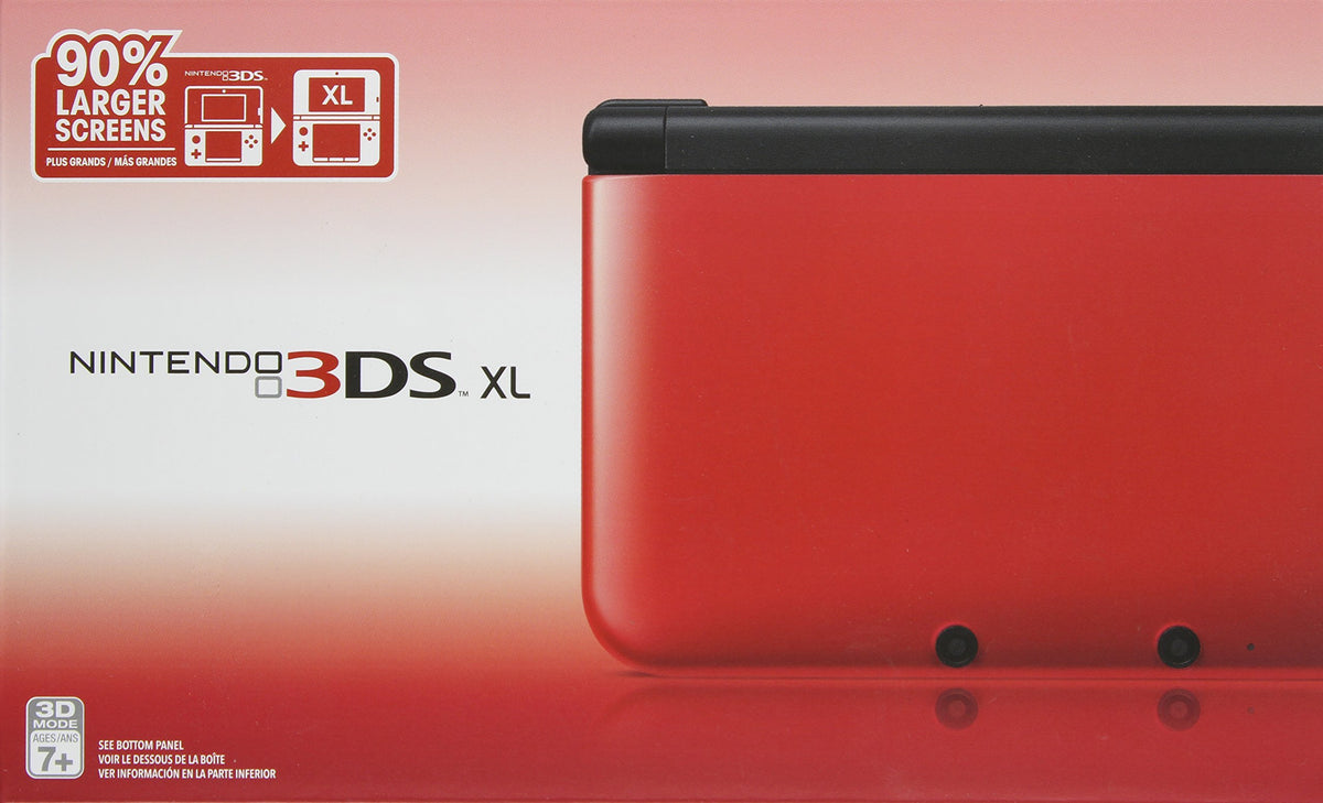 Red Black Nintendo 3DS XL E63061