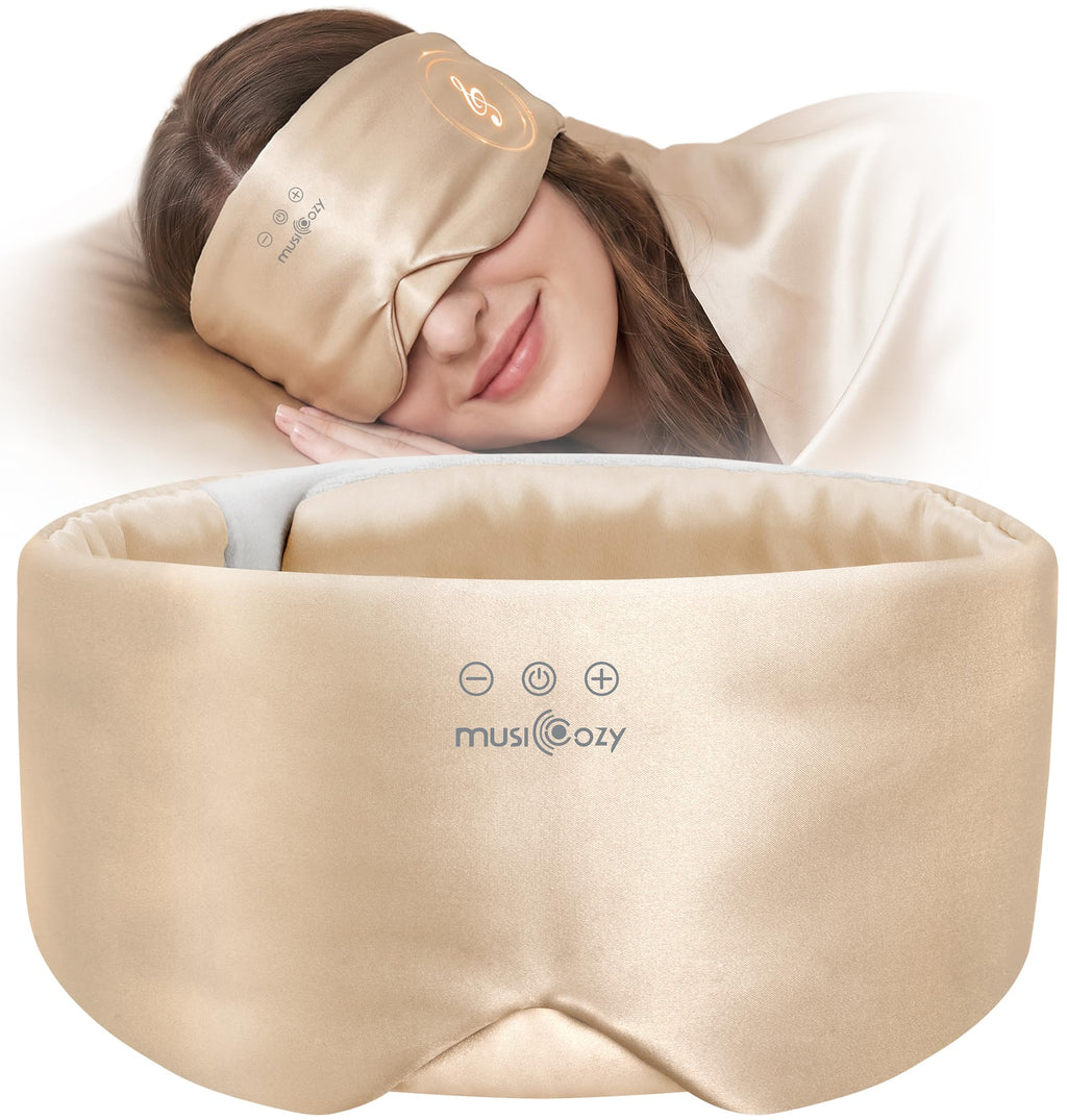Silk Sleep Mask Bluetooth Headphones F43955