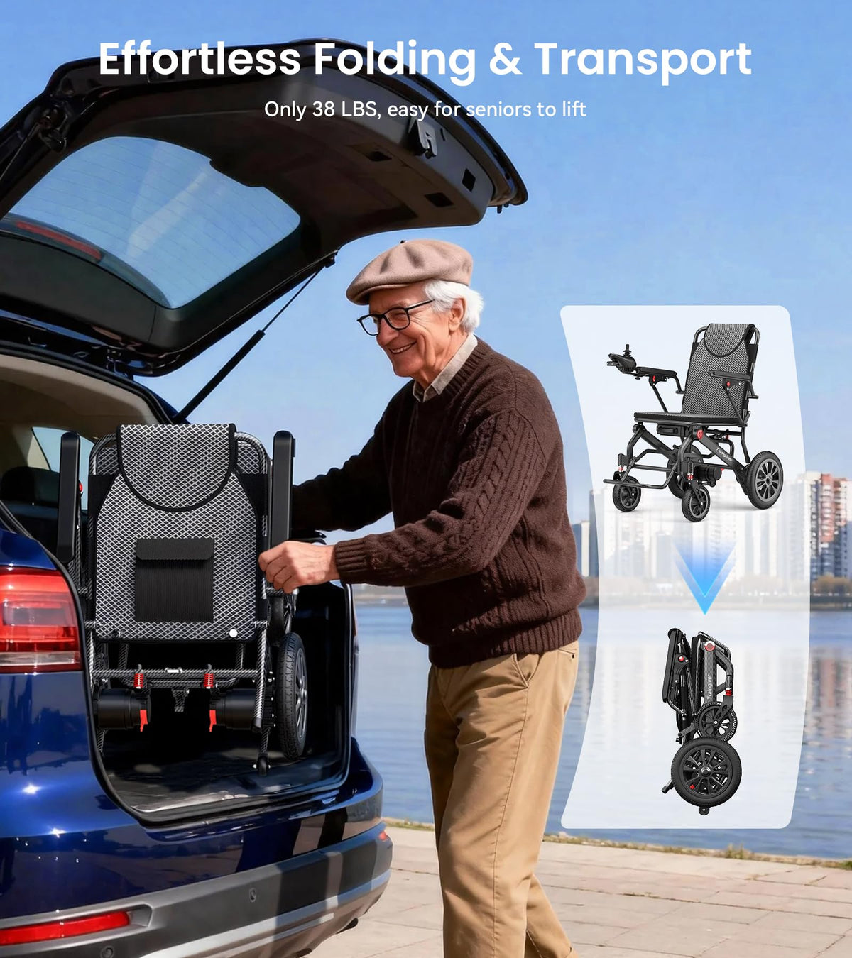 Lightweight Electric Wheelchair Y940286