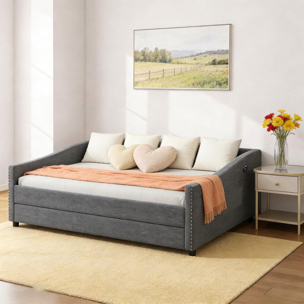 Full Size Daybed with Trundle T187