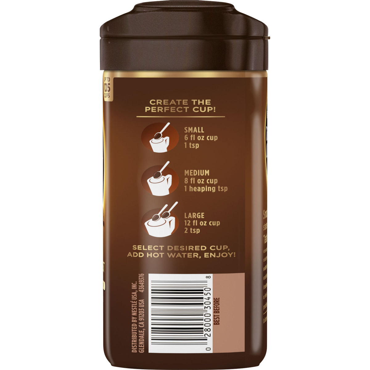 French Roast Instant Coffee 7 Ounce Canister U865261