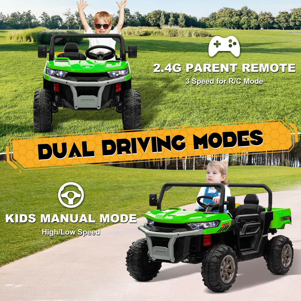 24V 4WD Ride on Car Dump Truck O5107