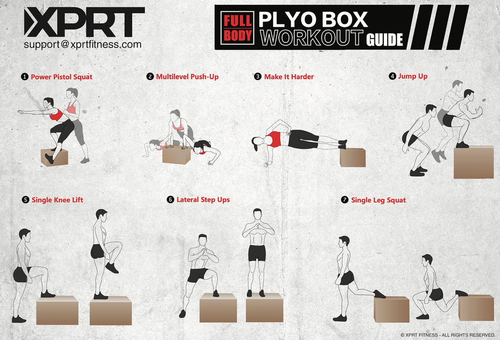 Wooden Plyo Box Y7206