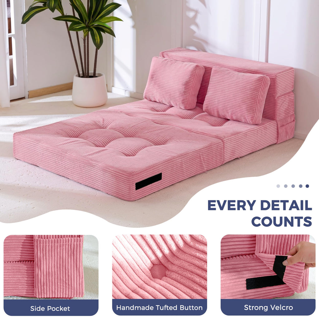 Convertible Sofa Bed with Pillow T15223