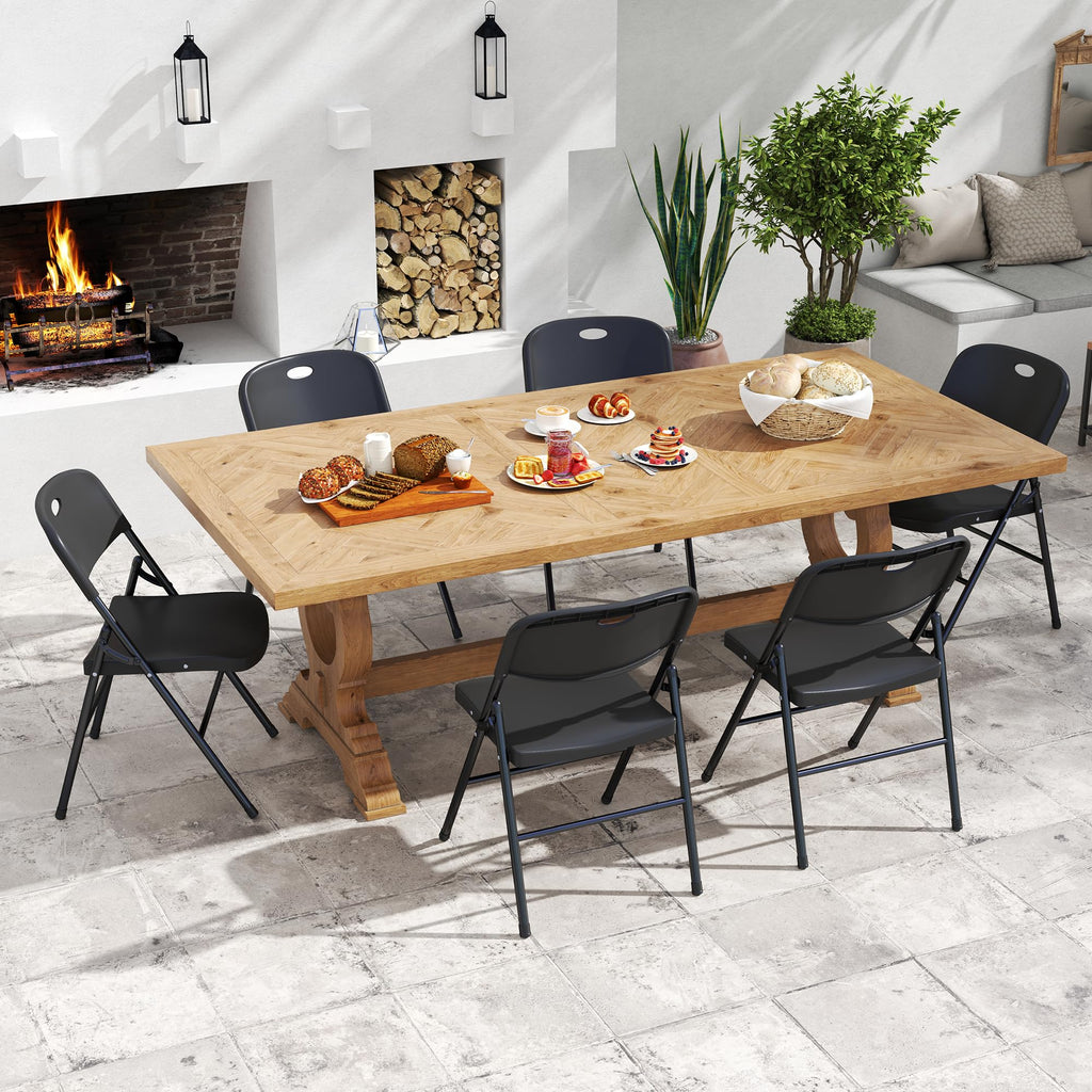 10 Pack Black Heavy Duty Folding Chair X940