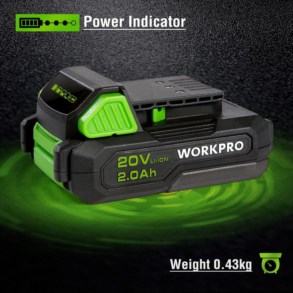 20V 2.0Ah Lithium-ion Battery Pack U626173